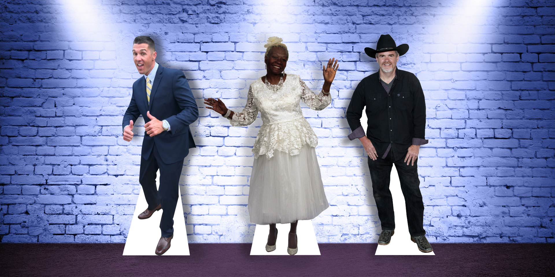 LifeSized Cutouts, Standees & More Good Guys Signs